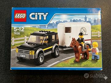 LEGO City 7635 - Trasporto Cavalli 4WD with Horse