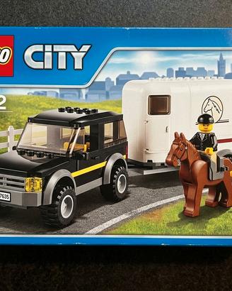 LEGO City 7635 - Trasporto Cavalli 4WD with Horse