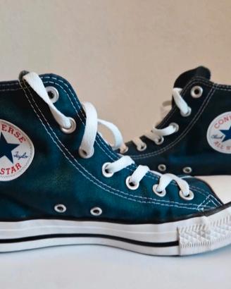 Scarpe Converse BLU Navy 37,5 nuove mai usate