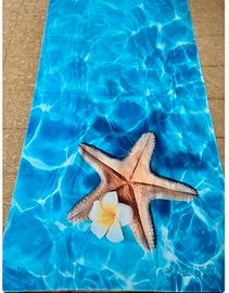 Telo mare  in cotone e microfibra
