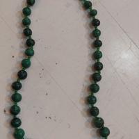 collana in malachite