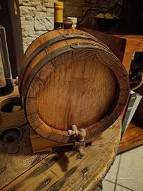 Botte da 4 litri in legno di rovere per distillati