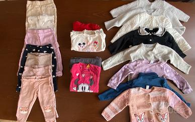 Maglioni + pantaloni bambina 86 cm