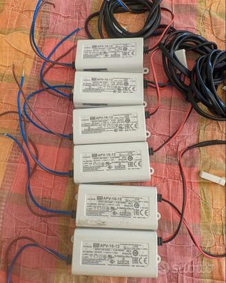 Alimentatori Led 12v 6 pezzi