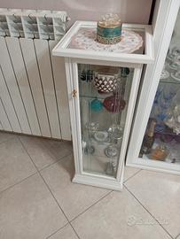 vetrinetta bianca shabby 