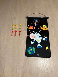 gioco lancio freccette spazio Scratch Europe.