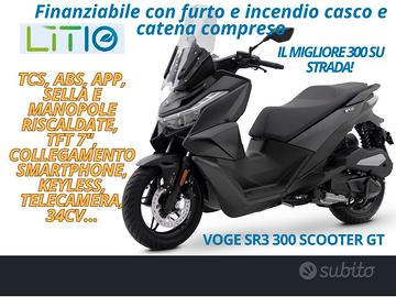 VOGE SR3 300 2025 INTERESSI ZERO FURTO COMPRESO