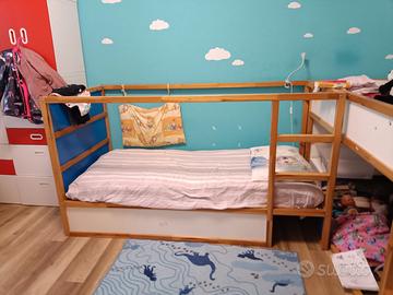 Letti a soppalco reversibili Kura