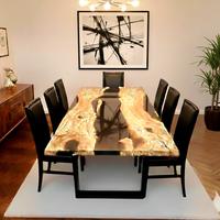 ✨Tavoli artigianali in legno di ulivo e resina✨