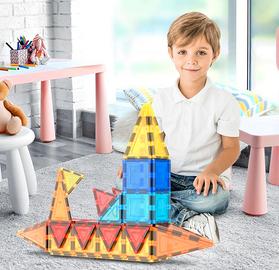 PicassoTiles Gioco a Tessere Magnetiche 60 pezzi