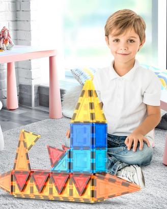 PicassoTiles Gioco a Tessere Magnetiche 60 pezzi