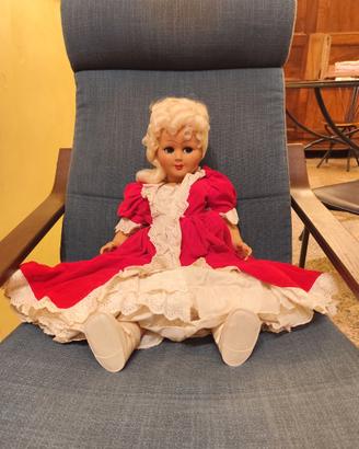 Bambola vintage italiana anni ’50 tipo “damina”