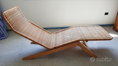 Sdraio chaise longue da giardino