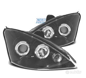 FARI FORD FOCUS 98-01 ANGEL EYES LED NERO