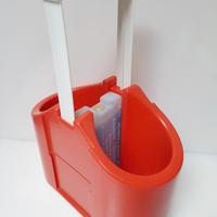 Porta bottiglie vintage con mattonella ghiaccio