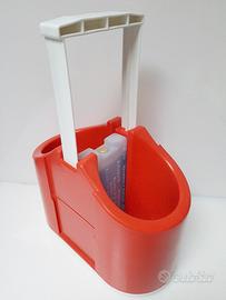 Porta bottiglie vintage con mattonella ghiaccio