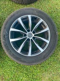 SET COMPLETO DI CERCHI IN LEGA 17" MAK + GOMME