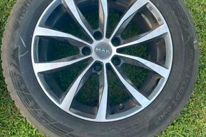 SET COMPLETO DI CERCHI IN LEGA 17" MAK + GOMME