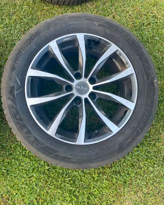 SET COMPLETO DI CERCHI IN LEGA 17" MAK + GOMME