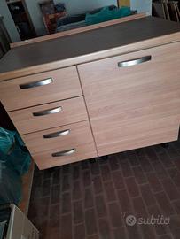 per cucina credenzetta nuova di fabbrica