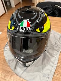 Casco integragle AGV Angry black AIROH Connor nat