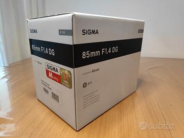 obiettivo 85mm 1.4 Art per SONY