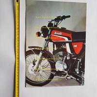 Benelli 125 Turismo 1976 depliant brochure moto