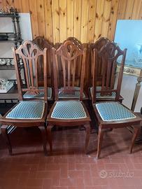 6 sedie Liberty solidissime