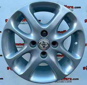 4 cerchi lega toyota yaris r15 lt3634
