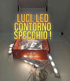 Luci x contorno specchio 60 LED  luce calda fredda