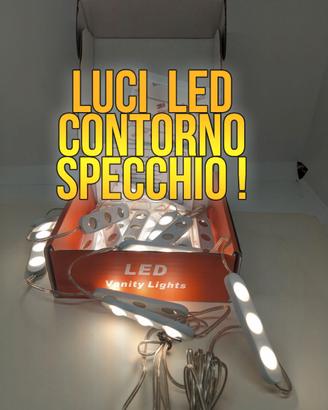 Luci x contorno specchio 60 LED  luce calda fredda