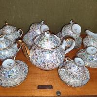 Servizio da tè/caffè porcellana Bavaria perlata