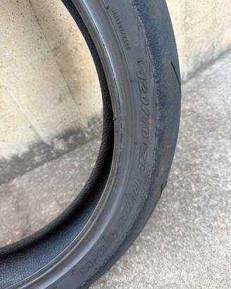 Pneumatico gomma 120/70 r27