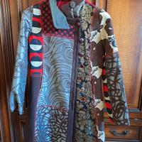 CAPPOTTO DONNA MISTO LANA DESIGUAL