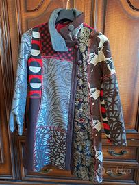 CAPPOTTO DONNA MISTO LANA DESIGUAL