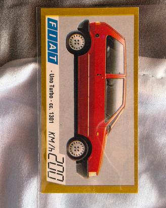 Figurina Fiat Uno Turbo vintage