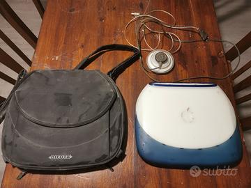 Apple iBook G3 Clamshell + Alimentatore + Borsa