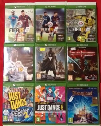 Lotto 9 Giochi XBOX ONE -Destiny