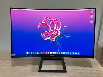 Monitor Philips 32” Curvo 75hz FullHD 322E1C