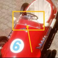 parabrezza per auto a pedali Giordani 