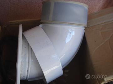 Curva 90° caldaia camera stagna