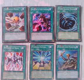 6 carte Yu gi oh! 