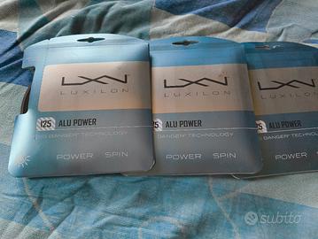 Corde da tennis Luxilon Alu Power