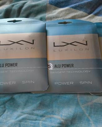 Corde da tennis Luxilon Alu Power