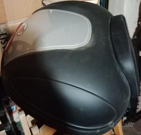 Baule moto con piastra