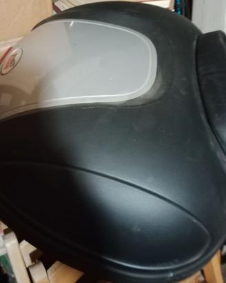 Baule moto con piastra