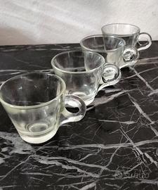 Set vetro per caffè e whisky
