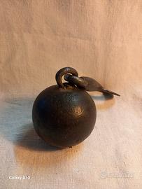 Palla da cannone, peso da stadera.