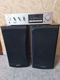 AMPLIFICATORE KENWOOD CASSE PIONEER VINTAGE