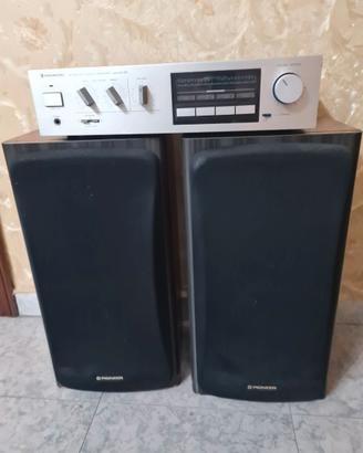AMPLIFICATORE KENWOOD CASSE PIONEER VINTAGE